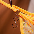 Miniatyrbild 7 av 8: Kvinnor Sexig Geometrisk Metall G-string Strings T-back Underkläder Pan Black