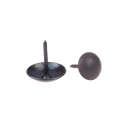 Miniatyrbilde 8 av 8: 100 STK Svart Rundt hode Metall Pushpins Polstring Nails Vintage C