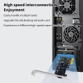 Pikkukuva 5 / 8: 2500 Mbps PCI-E RJ45 verkkokorttiin 8125BG Chip Gigabit Etherne network card 2.5G