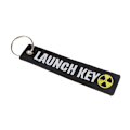 Pikkukuva 1 / 8: 1 kpl Freedom Key Laugh Key raidallinen kirjonta avaimenperä koru K LAUCH KEY