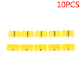 Miniatyrbillede 1 af 5: 10 STK 4MM Farve Mixer Fader Cap Lige Slide Potentiometer Fa Yellow