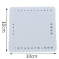 Miniatyrbillede 1 af 8: Kumihimo Perle Snor Disk/Disk Fletning Flettet Plade DIY Hånd B