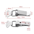 Pikkukuva 1 / 8: Salpa Ankka-suu solki koukku Puinen laatikko Hasps Clamp Metal A1