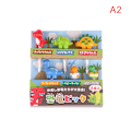 Miniatyrbillede 1 af 8: 6/8 stk. frugtgafler tegnefilm dyr snack dessert kage dyr de A2