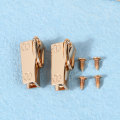 Miniatyrbilde 2 av 8: 1 sett metallpose stropp sideanker spenne henger klemmer maskinvare Silver