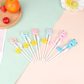 Miniatyrbilde 5 av 8: 1 Par pinner Plast For Kids Cartoon Learning Sticks Training F