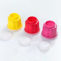 Miniatyrbilde 3 av 5: 1 STK Pudding Geléform Gjenbrukbar plastsjokoladekakeform Ba Yellow