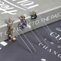 Miniatyrbillede 8 af 8: 1/5 stk Klar øreringe Display Holder Bærende Effekt Stick Ear St B 5Pcs