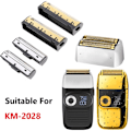 Miniatyrbilde 1 av 5: Erstatning elektriske barbermaskiner Blader Golden Foil Head Net for KM
