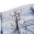 Miniatyrbilde 2 av 7: Button Clip Bukse Midjeknapper Justerbare knappnåler Pant Wais S