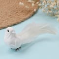 Miniatyrbillede 4 af 8: 1 stk. mini dekorative legetøj kunstig skum fjer mini fugle cr