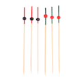 Miniatyrbillede 2 af 8: 100 stk 12 cm bambus tandstikker Pick Buffet Cupcake Frugt Fork De A