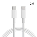 Miniatyrbild 1 av 8: USB Typ C Till USB C 65W PD Snabbladdningskabel Typ C Snabb Cha 2M