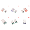 Miniatyrbild 2 av 8: Snabbladdning Typ-C USB 5A hankontaktsvetsning med USB OTG D A3