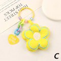 Pikkukuva 1 / 8: Sakura Fabric Flower Keychain Korut Lanyard Car Bag avaimenperä C
