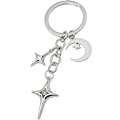 Miniatyrbilde 5 av 8: Y2K nøkkelringer Star Moon Metal Nøkkelringer For Kvinner Menn Gift Hand C