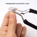Miniatyrbilde 7 av 8: Profesjonell Nail Art Toe icle ter Nipper Trimmer Manicure Pedi Rose red