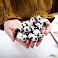 Miniatyrbillede 3 af 8: stick Rest e Keramiske pinde Mat Panda Shape Bordservice Rest 7