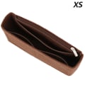 Pikkukuva 6 / 8: Huopakankainen laukkuvuori sopii Luxury Bag Insert Organizer Cosmeen Khaki L
