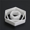 Miniatyrbillede 4 af 8: Unikke 4 stk. Sugarcraft Fodbold Fondant Form Cookie ter Kage D