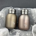 Miniatyrbilde 8 av 8: 300ml Mini Kaffe Vakuum Kolber Nydelig Termos Bærbar Reise Silver