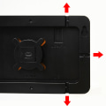 Pikkukuva 2 / 5: LED-digitaaliseinäkello Elektroninen seinäkauko-ohjain Lämpöpvm Orange 16 in