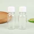 Miniatyrbilde 4 av 8: 5 stk 60 ml små plastflasker ingefærskuddflasker med lokk M 5pcs