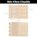 Miniatyrbillede 1 af 8: Kvinder BH Extenders Strap Extenders Spænder Elastic Extender Br 3(4R3H skin)