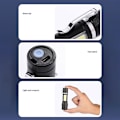 Miniatyrbilde 7 av 8: Mini Torch lommelykt Bærbar USB ladebank lommelykt Cam