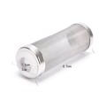 Miniatyrbilde 1 av 8: holdbart rustfritt stål filter mesh akvariefilter vakt fisk 8.5cm