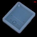 Miniatyrbillede 1 af 8: Epoxy Craft Nøglering UV Resin Form Musikafspiller Silikone Form A3