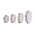 Miniatyrbillede 5 af 7: Musikinstrumenter Tambourin Drum Children Musical White 25cm