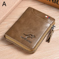 Miniatyrbillede 1 af 8: Kangaroo Wallet RFID-blokerende tegnebog med lynlås Multi Credit C A