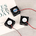Miniatyrbillede 5 af 8: C 5V/12V/24V Computer CPU Køler Mini Køleblæser 40MM Lille Eks 12V