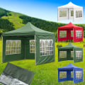 Miniatyrbild 2 av 5: Utomhusfest Regnsäkra Oxford-tygtält Trädgårdsskärm Top Ten Red Normal 3x2m