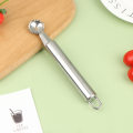 Miniatyrbild 2 av 5: Rostfritt stål Tomato Corer Jordgubbsskalare Stam Remover Fru