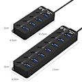 Miniatyrbild 3 av 5: USB HUB 3.0 USB 2.0 Hub Multi USB Expander Splitter High Speed A1