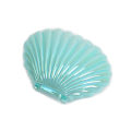 Miniatyrbillede 1 af 8: 1 stk. Farverig e Shell Plast Slikæske MakeUp Smykkeopbevaring B Lake blue