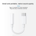 Miniatyrbilde 4 av 7: Type C til 3,5 mm Aux Adapter Type-c 3,5 Jack o Kabel Hodetelefon C Black
