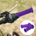 Miniatyrbillede 7 af 8: 2x Premium MTB cykelhåndtag sleeve gummi cykelgreb til S Black