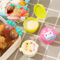 Miniatyrbilde 1 av 8: 1/3/4 stk Mini krydder saus flaske bærbar ketchup salat dressing dispenser C