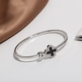 Miniatyrbillede 1 af 8: Firkløverarmbånd åbningsarmbånd til kvinder Fødselsdagsgave 03