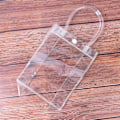 Miniatyrbilde 8 av 8: 1 stk kvinners sommer strandveske gjennomsiktig tote bag transparent veske sho 20CM*25CM*7CM