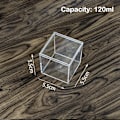 Miniatyrbillede 1 af 8: Firkantet Høj Transparent Plastic Box Betta Breeding Box Mini Can A3