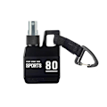 Pikkukuva 2 / 8: 80 ml Outdoor Camping kannettava pumppu hajusteiden uudelleentäytettävä suihkepullo black
