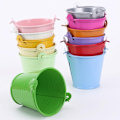 Miniatyrbilde 7 av 8: Mini metalliske fargerike bøttegodteritønner bryllupsfest favoriserer Multi-color L