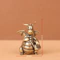 Miniatyrbillede 7 af 8: Messing e Drage Statue Fint Håndværk Vintage Look Perfekt H
