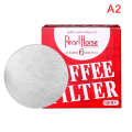 Miniatyrbild 1 av 7: 100st Runt Kaffefilter Papper Moka Pot Kaffebryggare Filter 60mm