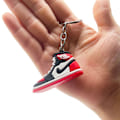 Miniatyrbilde 1 av 7: Utsøkte 3D Mini Sneakers nøkkelring Sneakers Fans Souvenir Key A3