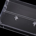 Miniatyrbilde 8 av 8: 10 stk. Kassettboks Oppbevaringsboks Transparent D 10pcs